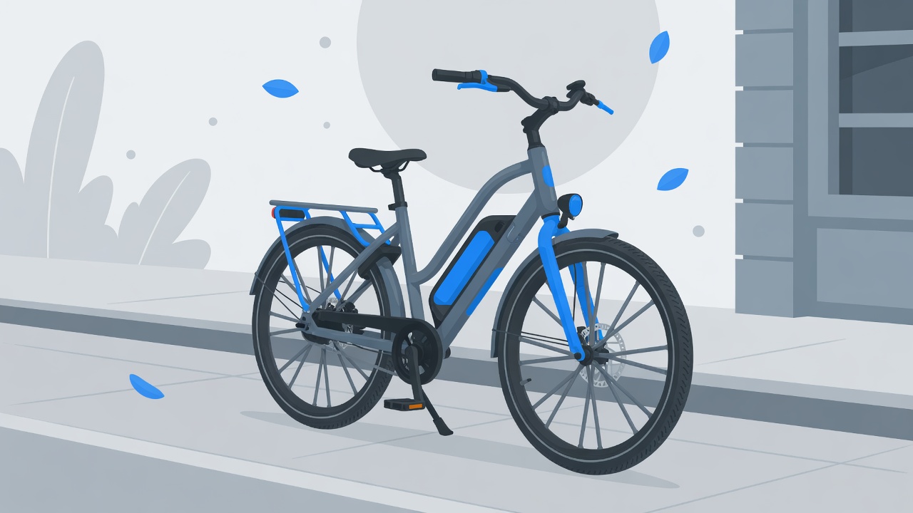 Bicicleta de pedaleo asistido